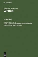 Nachgelassene Aufzeichnungen (Herbst 1862 - Sommer 1864)