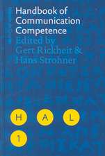 Handbook of Communication Competence