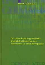 Der phonologisch-typologische Wandel des Deutschen von einer Silben- zu einer Wortsprache