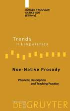 Non-Native Prosody: Phonetic Description and Teaching Practice