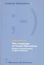 The Language of Comic Narratives: Humor Construction in Short Stories