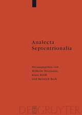 Analecta Septentrionalia: Beiträge zur nordgermanischen Kultur- und Literaturgeschichte