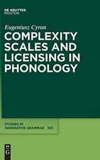 Complexity Scales and Licensing in Phonology