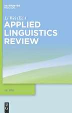 Applied Linguistics Review. 2010 1