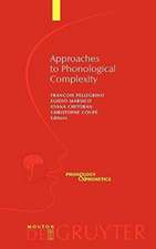 Approaches to Phonological Complexity