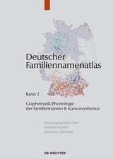 Graphematik/Phonologie der Familiennamen II: Konsonantismus