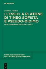 I lessici a Platone di Timeo Sofista e Pseudo-Didimo: Introduzione ed edizione critica