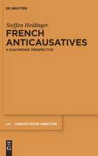 French anticausatives: A diachronic perspective