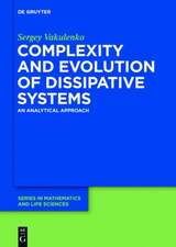 Complexity and Evolution of Dissipative Systems: An Analytical Approach