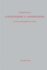 Contestazione e conservazione