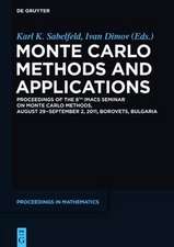 Monte Carlo Methods and Applications: Proceedings of the 8th IMACS Seminar on Monte Carlo Methods, August 29 – September 2, 2011, Borovets, Bulgaria