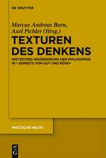 Texturen des Denkens: Nietzsches Inszenierung der Philosophie in 