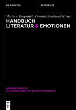 Handbuch Literatur & Emotionen