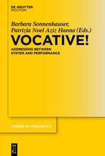 Vocative!: Addressing between System and Performance