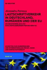 Lastschriftverkehr in Deutschland, Rumänien und der EU