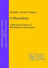 E-Physicalism: A Physicalist Theory of Phenomenal Consciousness