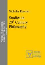 Studies in 20th Century Philosophy