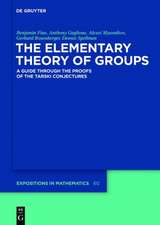 The Elementary Theory of Groups: A Guide through the Proofs of the Tarski Conjectures