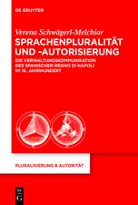 Sprachenpluralität und -autorisierung: Die Verwaltungskommunikation des spanischen Regno di Napoli im 16. Jahrhundert