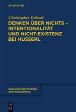 Denken über nichts - Intentionalität und Nicht-Existenz bei Husserl