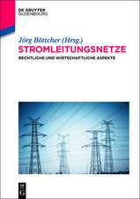 Stromleitungsnetze: Rechtliche und wirtschaftliche Aspekte