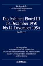 Das Kabinett Ehard III