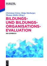 Bildungs- und Bildungsorganisationsevaluation: Ein Lehrbuch