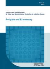 2015: Religion und Erinnerung
