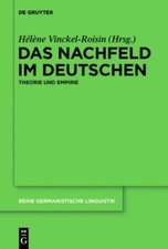 Das Nachfeld im Deutschen: Theorie und Empirie