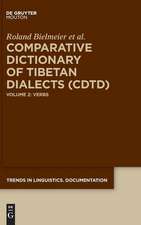 The Comparative Dictionary of Tibetan Dialects, Comparative Dictionary of Tibetan Dialects (CDTD)