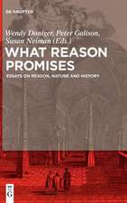 What Reason Promises: Essays on Reason, Nature and History