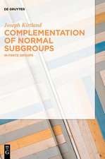 Complementation of Normal Subgroups