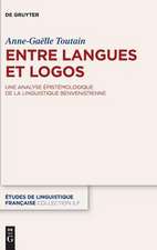 Entre Langues Et Logos