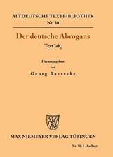 Der deutsche Abrogans