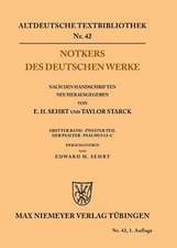 Notkers des Deutschen Werke