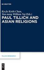 Paul Tillich and Asian Religions