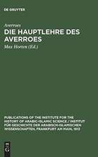 Die Hauptlehre des Averroes