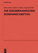 Die südgermanischen Runeninschriften