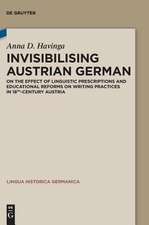 Invisibilising Austrian German