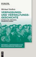 Verfassungs- und Verwaltungsgeschichte