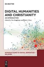 Digital Humanities and Christianity