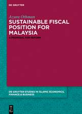 Othman, A: Towards a Sustainable Fiscal Position for M