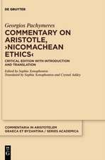 Pachymeres, G: Commentary on Aristotle, >Nicomachean Ethics<