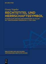 Vogeler, G: Rechtstitel und Herrschaftssymbol