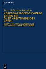 Verfassungsbeschwerde gegen ein gleichheitswidriges Urteil