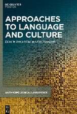 Approaches to Language and Culture