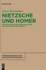 Zhavoronkov, A: Nietzsche und Homer