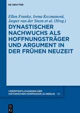 Dynastischer Nachwuchs als Hoffnungsträger und Argument in der Frühen Neuzeit