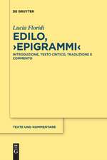 Edilo, ¿Epigrammi¿