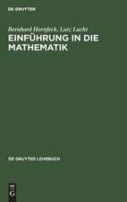 Einführung in die Mathematik